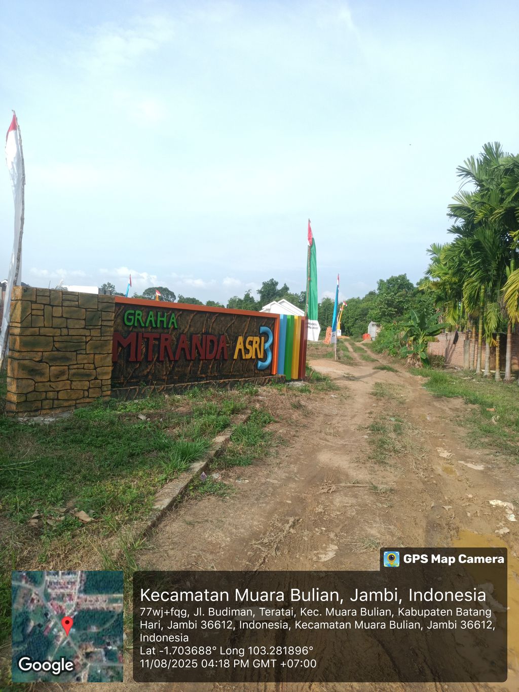 foto gerbang perumahan Graha Mitranda Asri 3