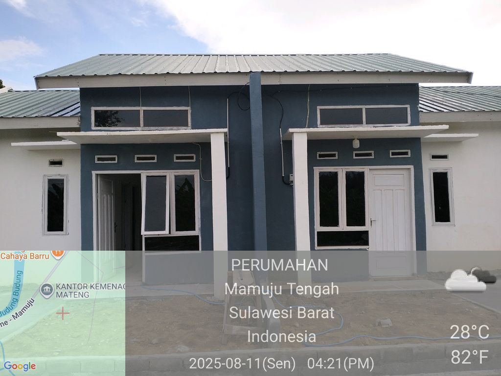 foto tampak rumah tipe 36/72 perumahan PERUMAHAN MANURUNG RESIDENCE