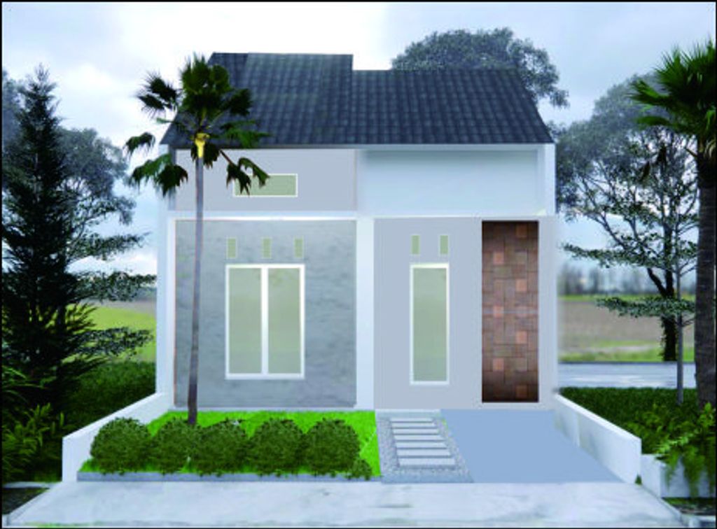foto tampak rumah tipe SR 3060 B perumahan PERUMAHAN SHOBUR RESIDENCE 2