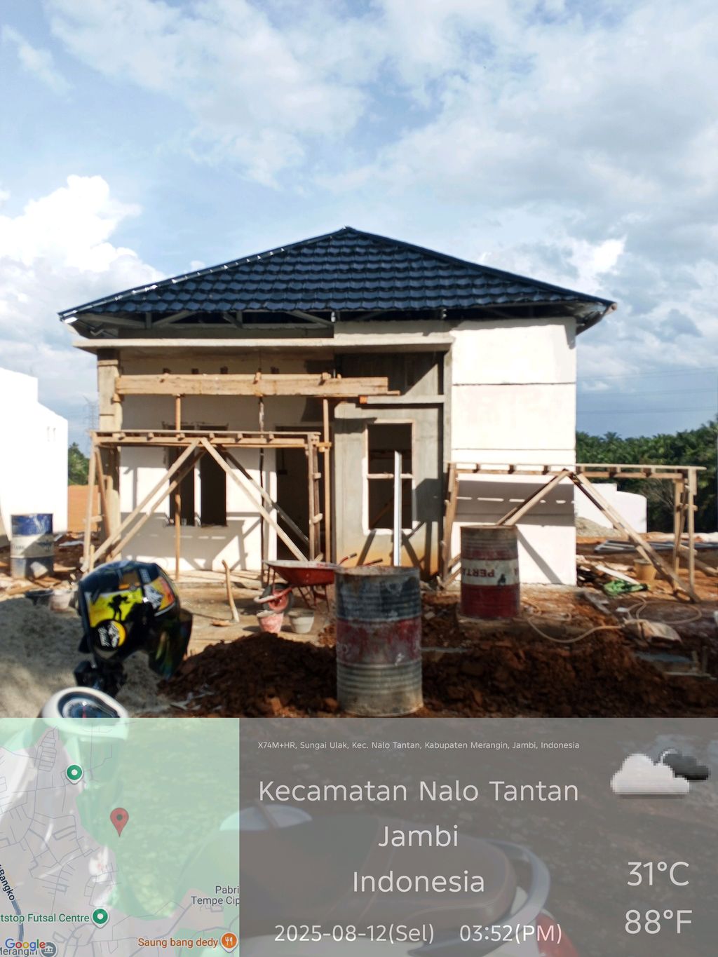 foto contoh rumah perumahan Aulia Residence II