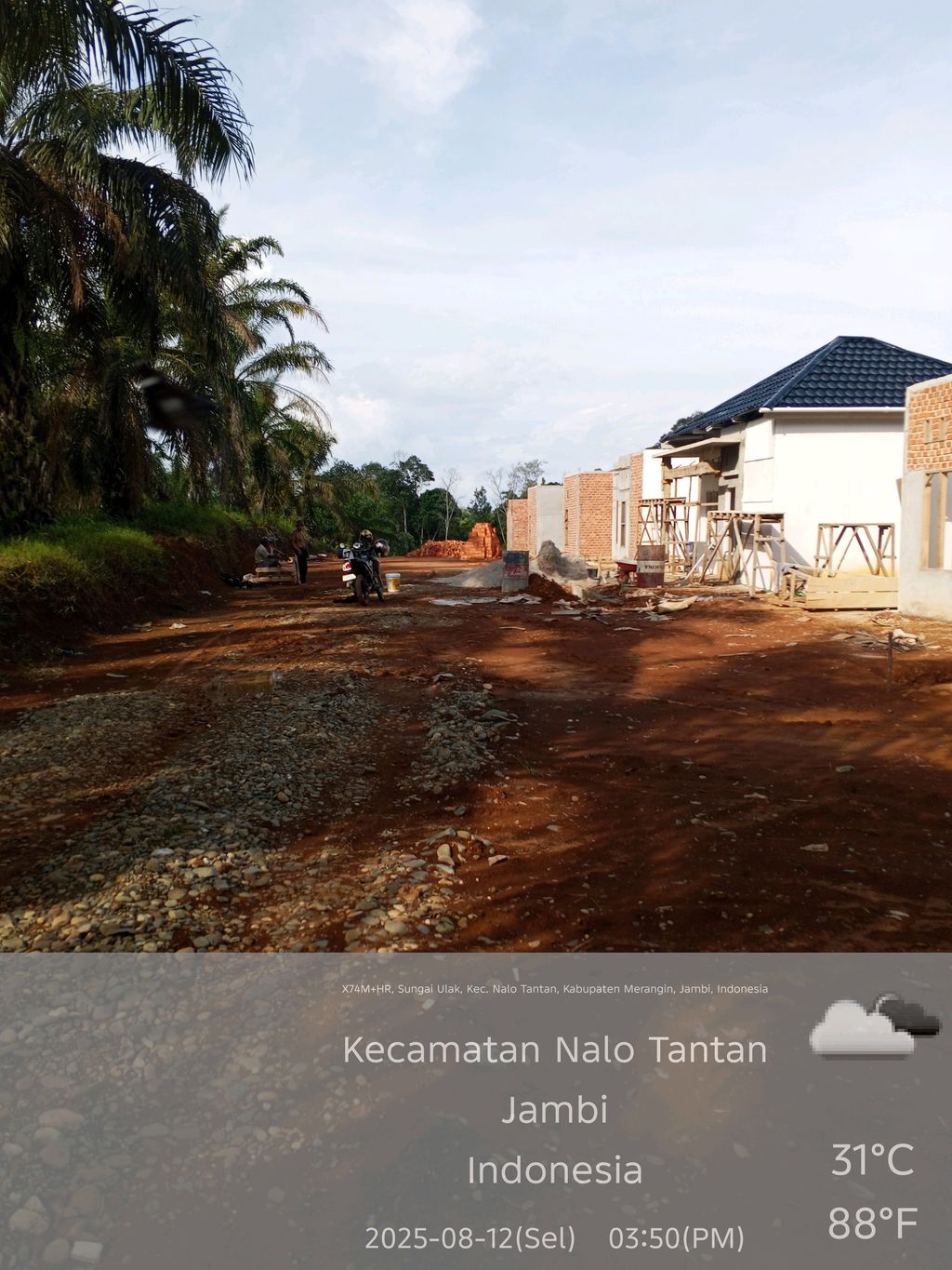 foto gerbang perumahan Aulia Residence II