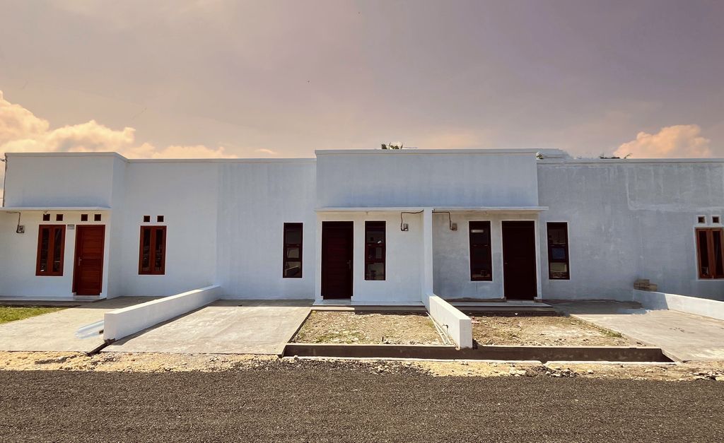 foto tampak rumah tipe 36/72 m2 perumahan KOTA BARU PARIGI TAHAP 3