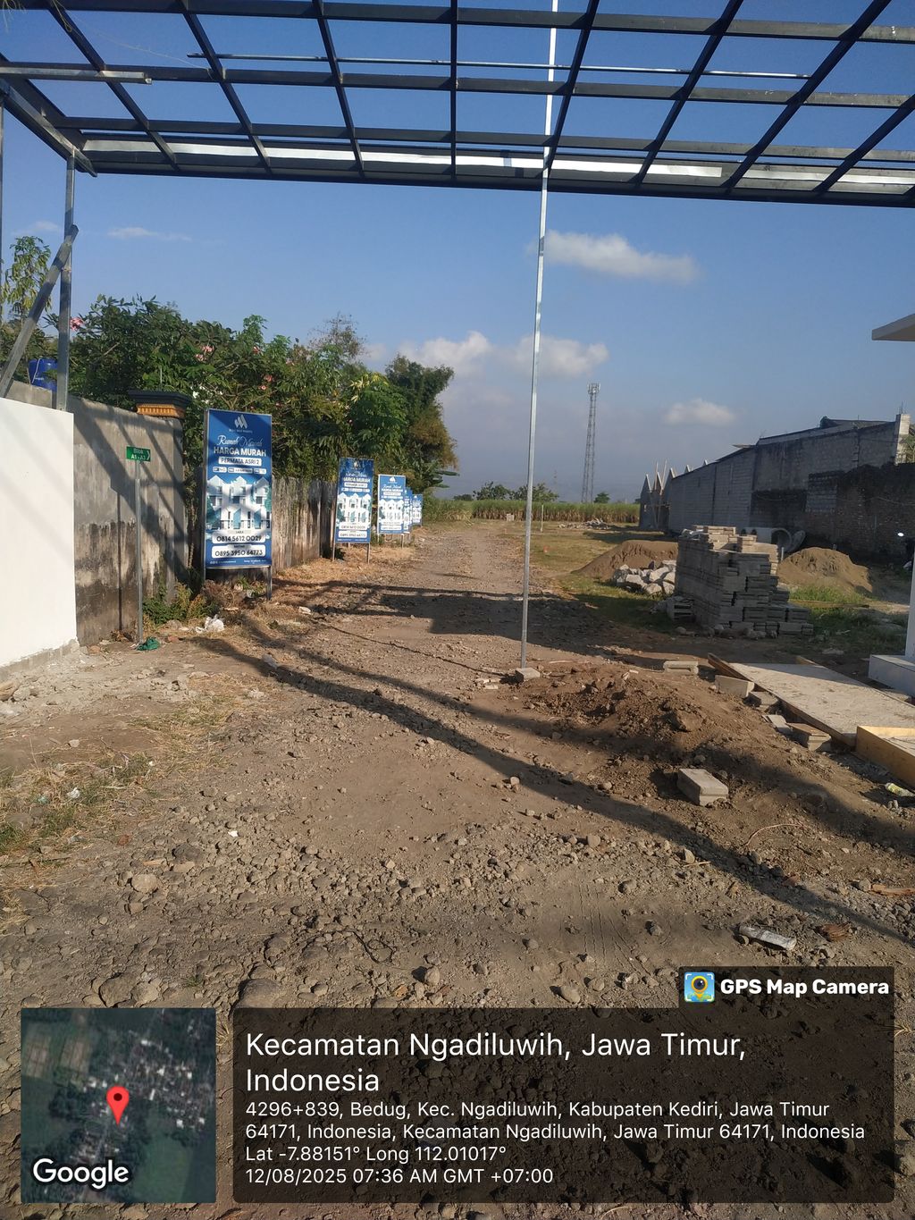 foto gerbang perumahan BMW PERMATA ASRI 2