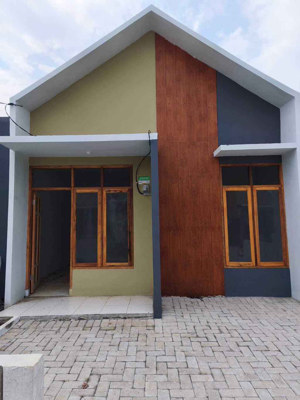 foto tampak rumah tipe SUBSIDI perumahan AYYASA RESIDENCE 3