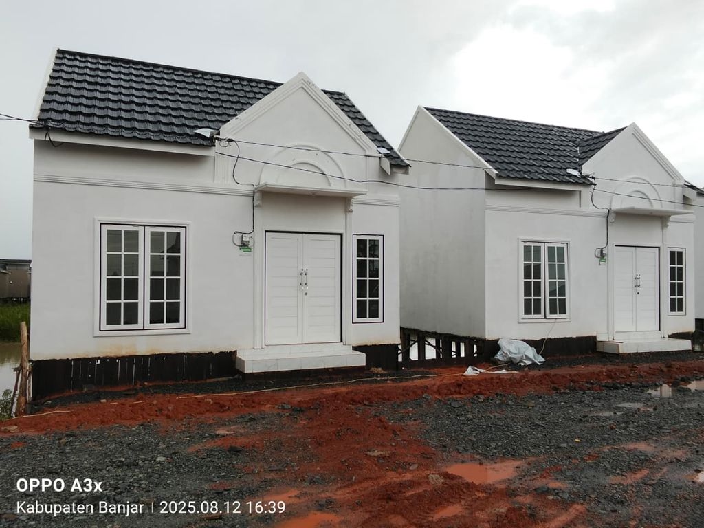 foto tampak rumah tipe green wijaya 2 perumahan GREEN WIJAYA