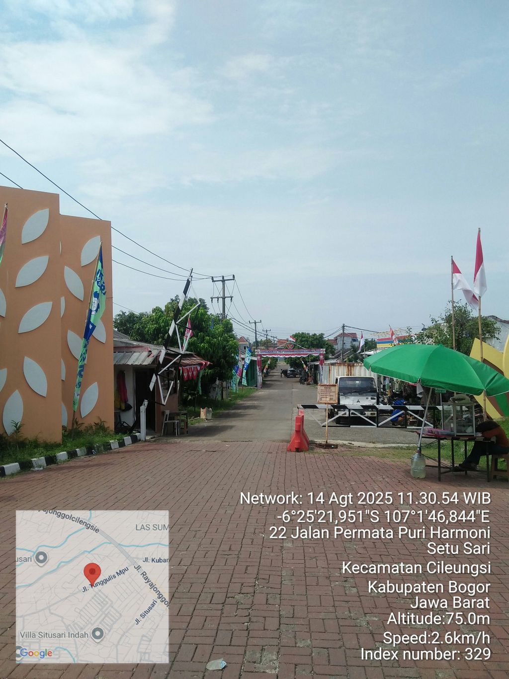 foto gerbang perumahan PERMATA PURI HARMONI