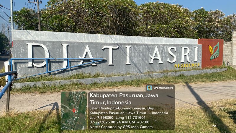 foto gerbang perumahan DJATI ASRI RESIDENCE