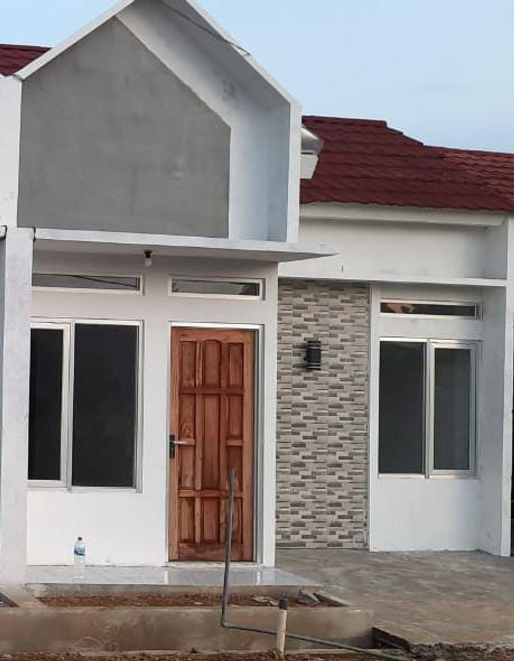 foto tampak rumah tipe Subsidi 3 perumahan Kafeel Land