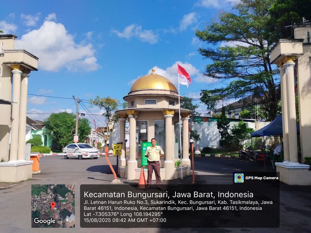 foto gerbang perumahan PERUMAHAN BUANA ROYALE RESIDENCE
