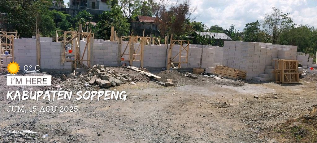 foto posisi tengah perumahan DEL MATTAPPA RESIDENCE