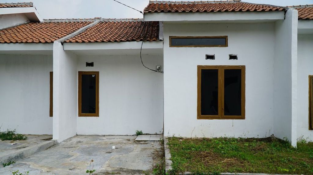 foto tampak rumah tipe 36/72 - (166) perumahan Griya Lestari