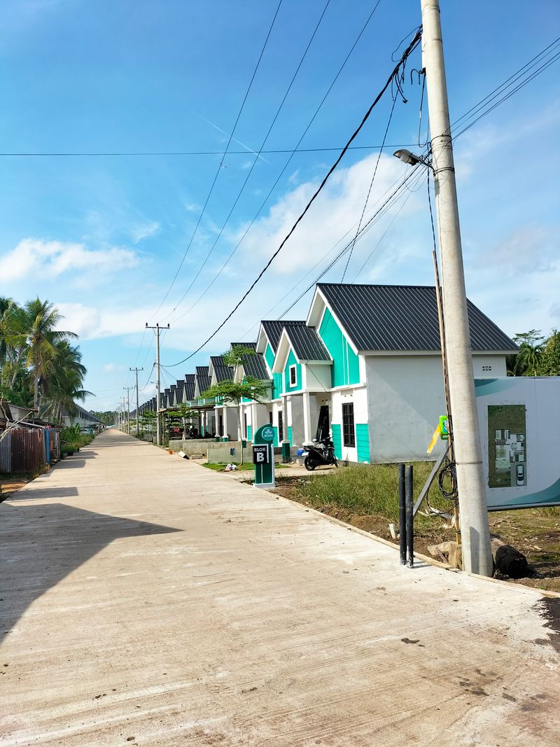 foto posisi tengah perumahan MAHONI RESIDENCE