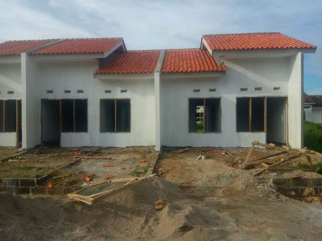 foto tampak rumah tipe 30/60 - 166 perumahan Griya Lestari
