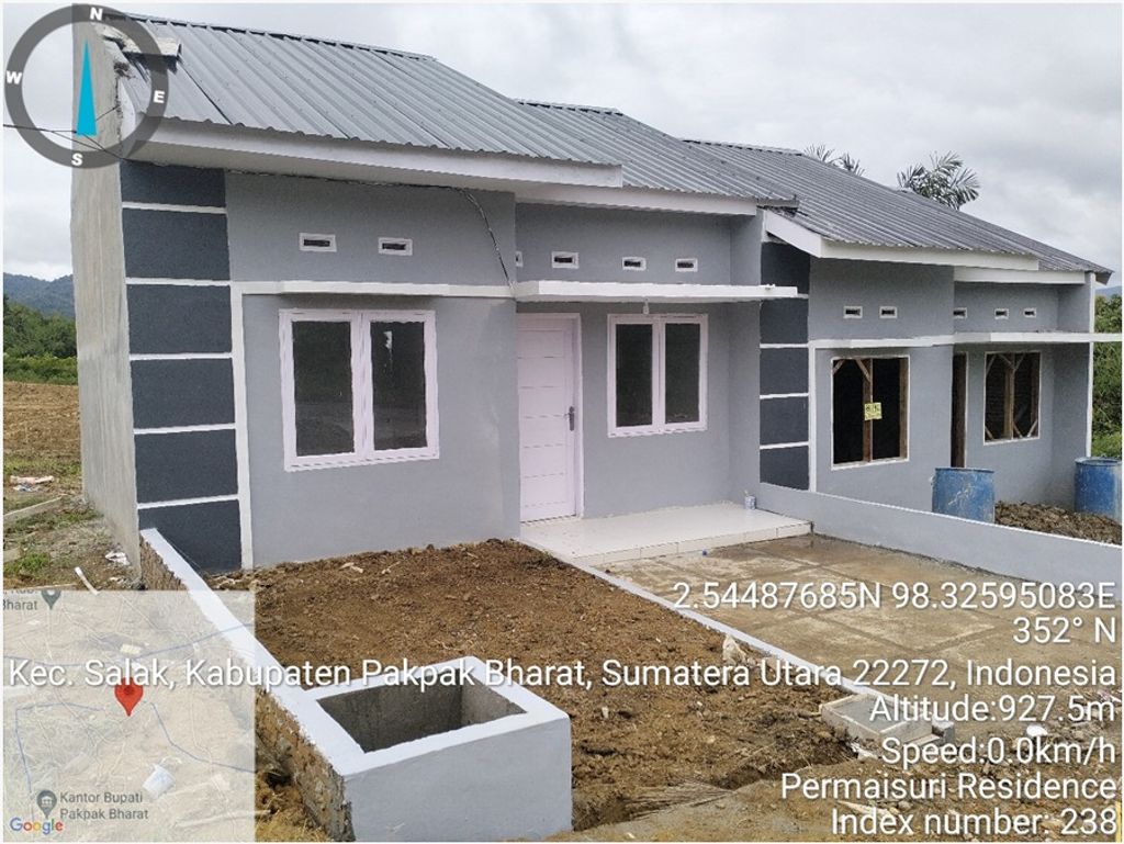 foto contoh rumah perumahan PERMASUARI RESIDENCE