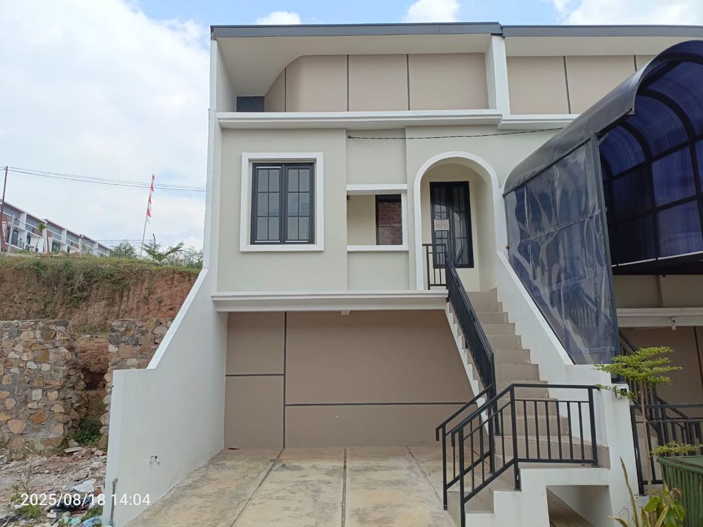 foto tampak rumah tipe 32 1 lantai (291) perumahan Bukit Sukanagara Resort