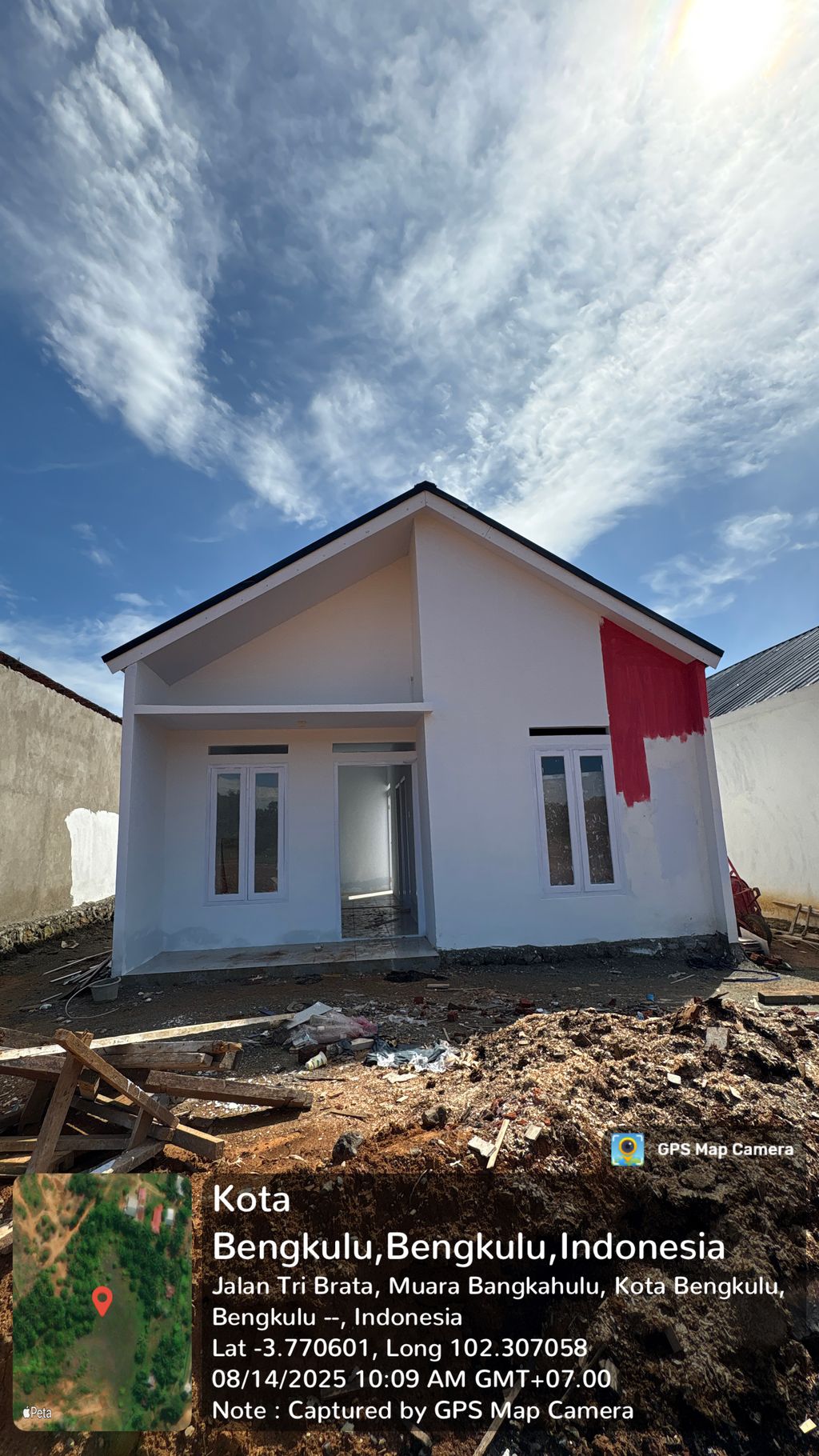 foto tampak rumah tipe 36 perumahan PERUMAHAN SJP HILLS I