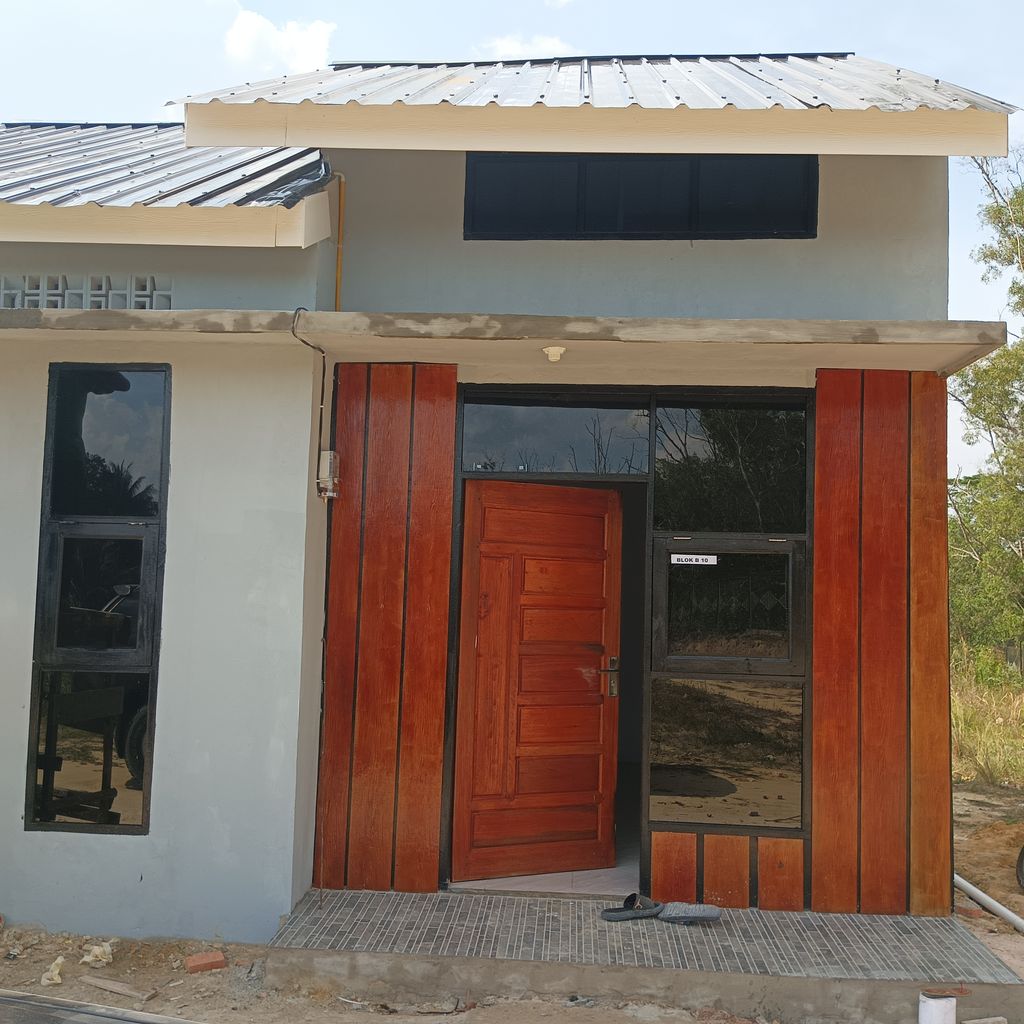 foto tampak rumah tipe 36 Subsidi perumahan Pandawa Asri Residence