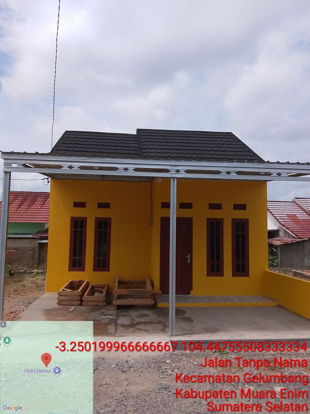 foto contoh rumah perumahan GAJAH MADA RESIDENCE GELUMBANG