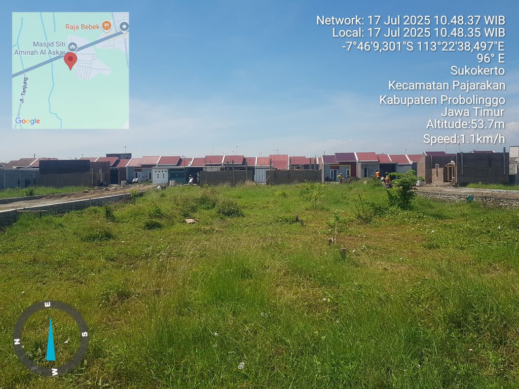 foto posisi tengah perumahan PAJARAKAN LAND 4 P +