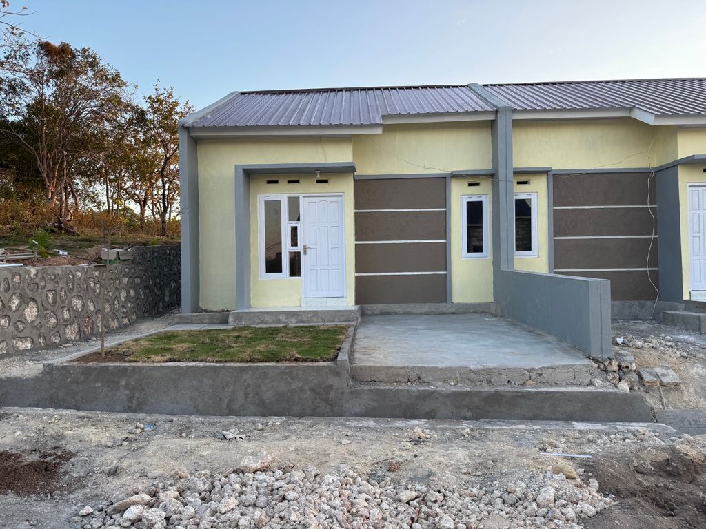 foto tampak rumah tipe Rumah Subsidi 36 perumahan JABAL PETUK RESIDENCE KUPANG