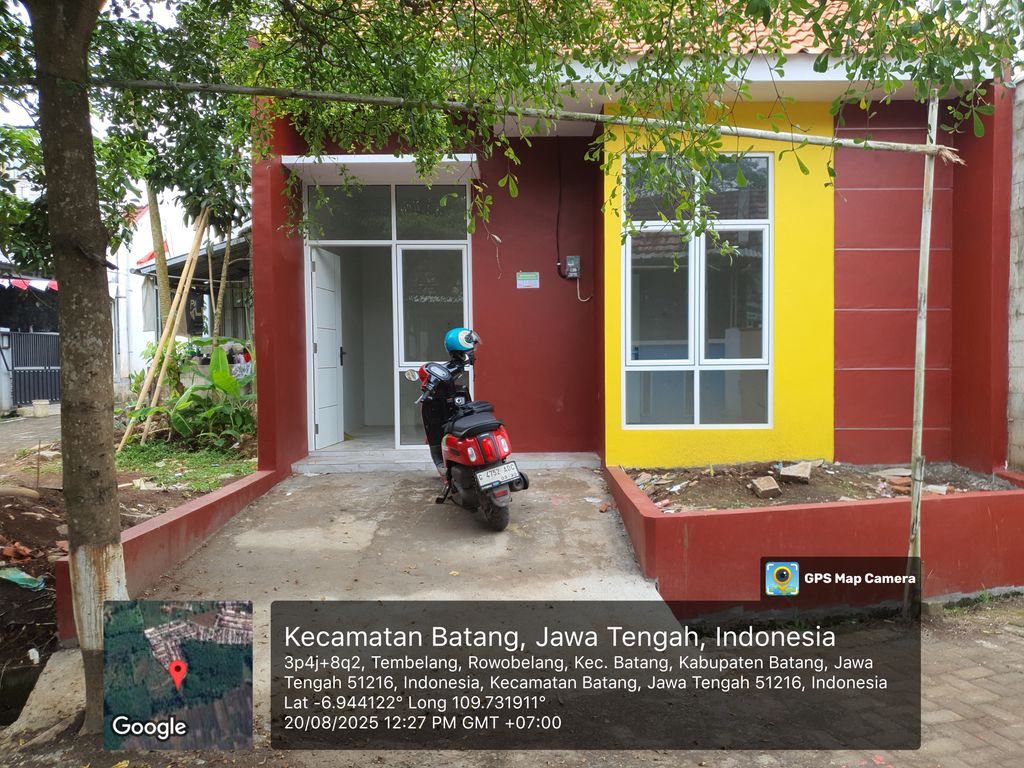 foto tampak rumah tipe 22/90 perumahan New Citra Harmoni 