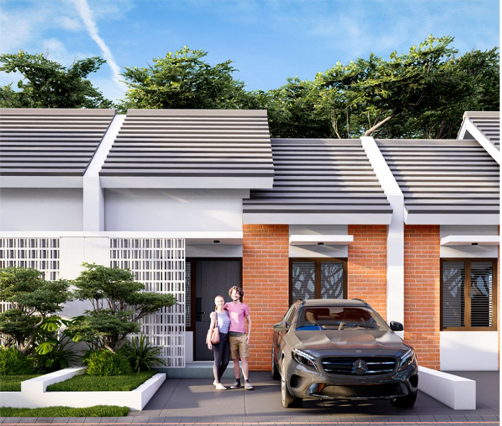 foto tampak rumah tipe 30/72 perumahan DEVANKALAND