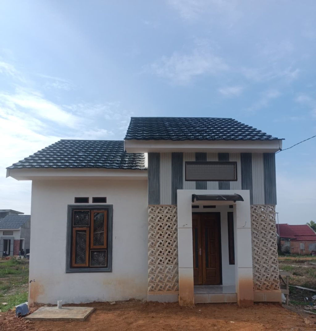 foto tampak rumah tipe 36 perumahan Graha Mitranda Asri 3