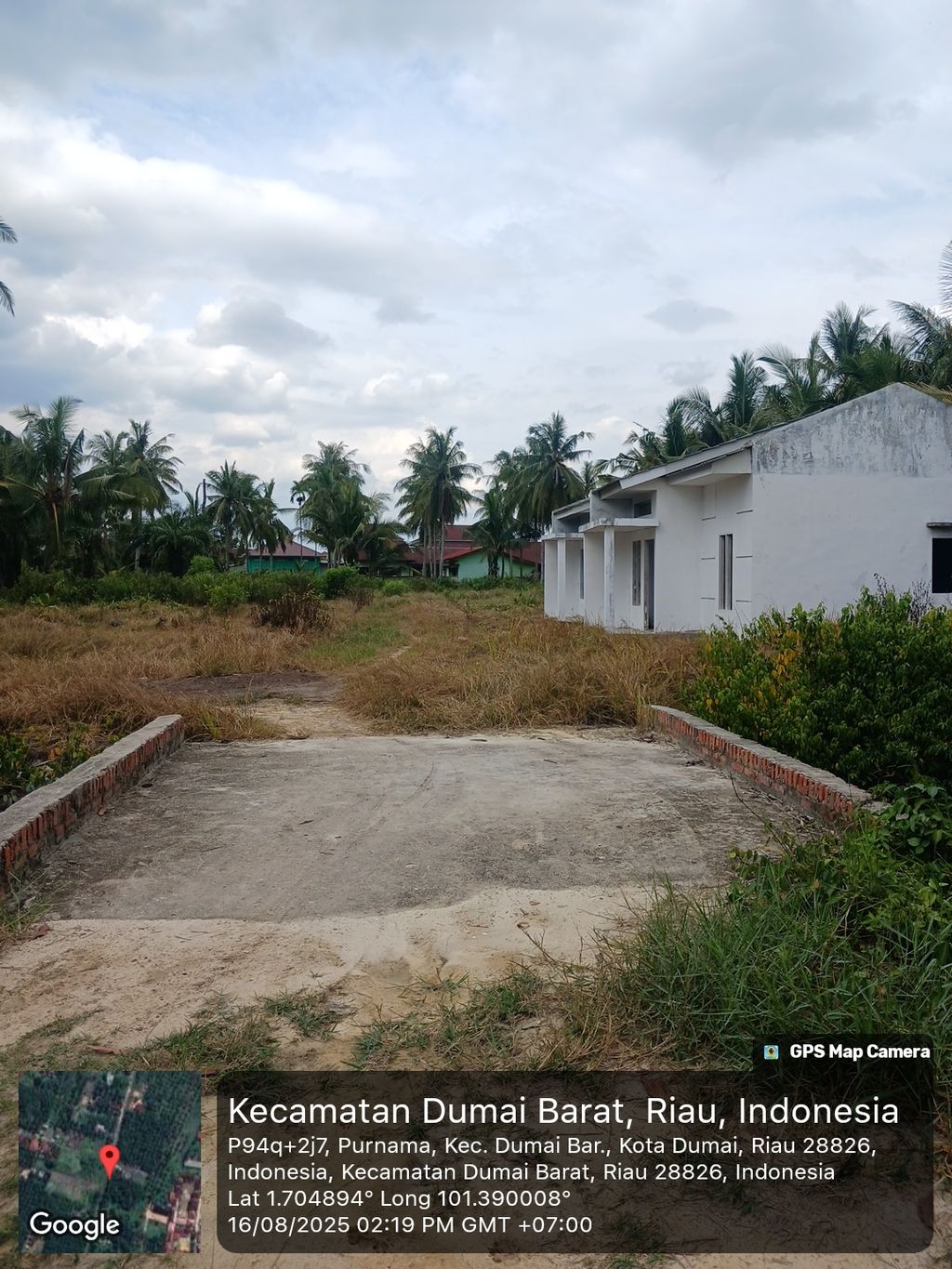 foto gerbang perumahan Pesona Dumai III