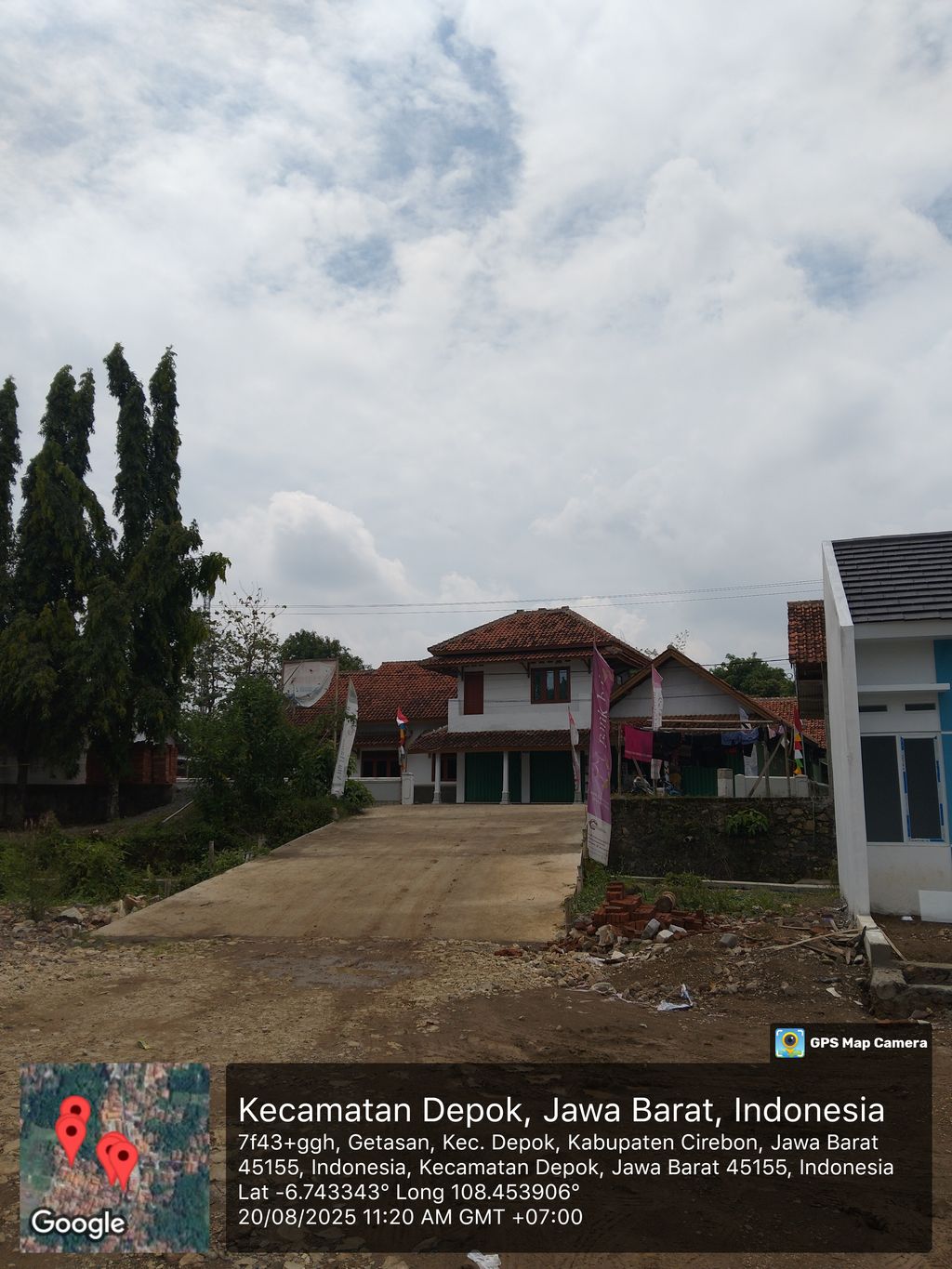 foto gerbang perumahan VILA HASNA GETASAN