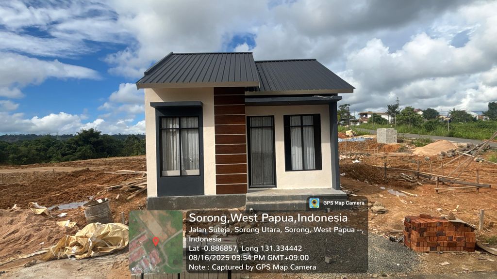 foto posisi tengah perumahan BUKIT SUTEJA RESIDENCE