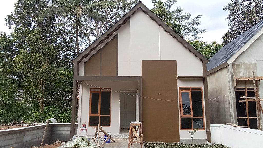 foto tampak rumah tipe 36 perumahan BARUNIA RESIDENCE 6 TAHAP 3