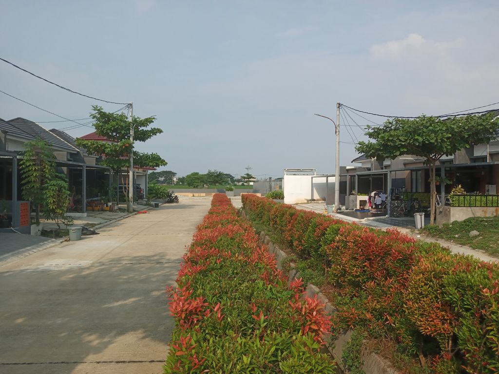 foto contoh rumah perumahan Cluster Majapahit-Panjibuwono City-Bekasi