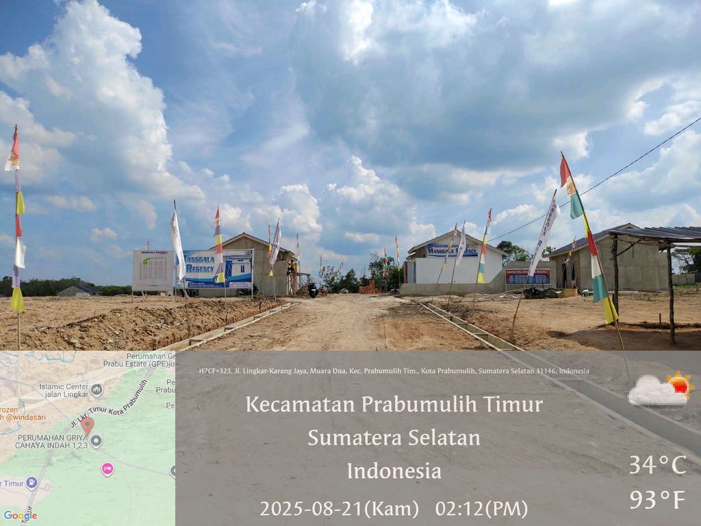foto gerbang perumahan MANGGALA REGENCY