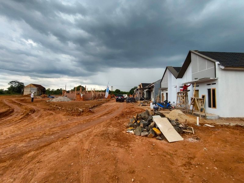 foto gerbang perumahan Perumahan Nuwo Twin 3