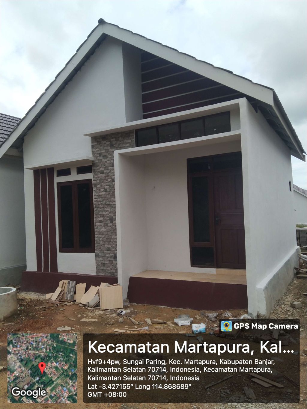 foto tampak rumah tipe ARWANA SEKUMPUL RESIDENCE 2 perumahan ARWANA SEKUMPUL RESIDENCE 2