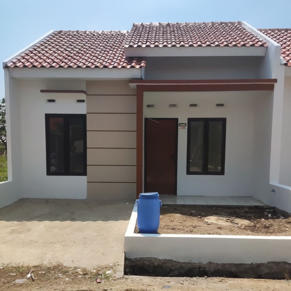 foto tampak rumah tipe 33/60 - 166jt perumahan Mutiara AWN