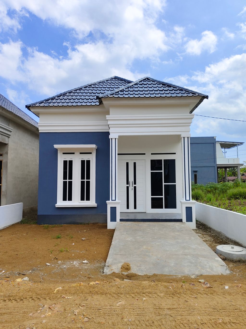 foto tampak rumah tipe 36 perumahan SYMPHONY HILL3