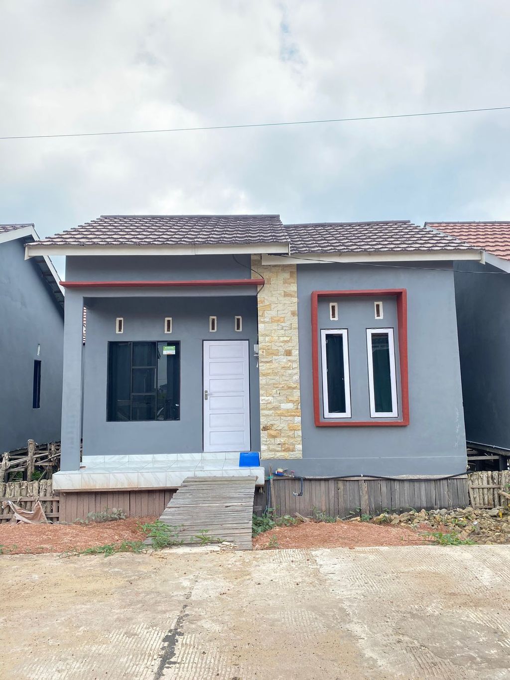 foto tampak rumah tipe 36 perumahan KOMPLEK NABAWI TAHAP 2
