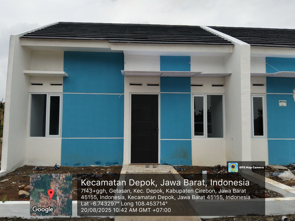 foto tampak rumah tipe 30/60 perumahan VILA HASNA GETASAN