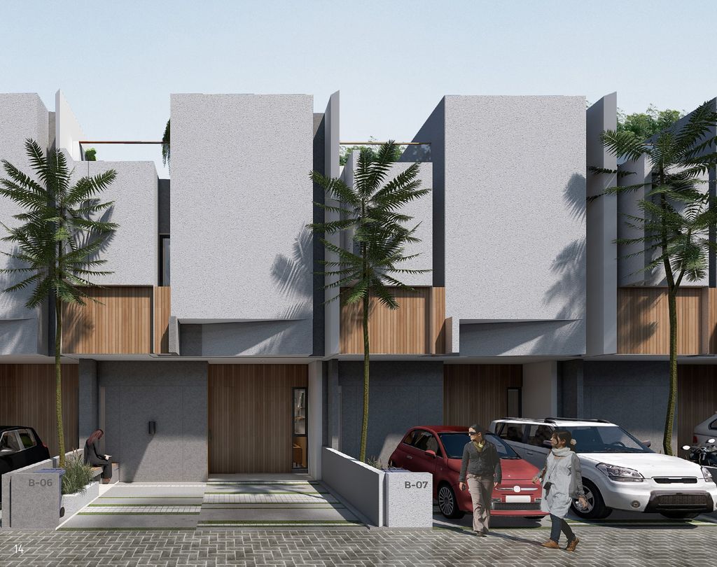 foto tampak rumah tipe SAVA 108/105 perumahan Asterloka Savanya