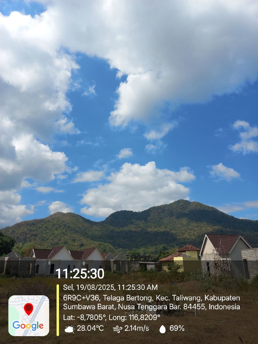 foto posisi tengah perumahan SAVIA VILLAGE