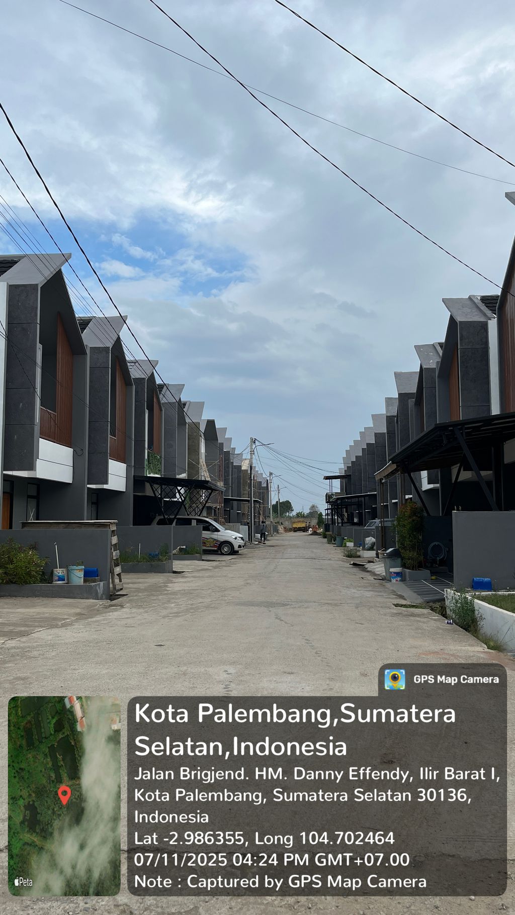 foto posisi tengah perumahan PERUMAHAN MOSKE 2