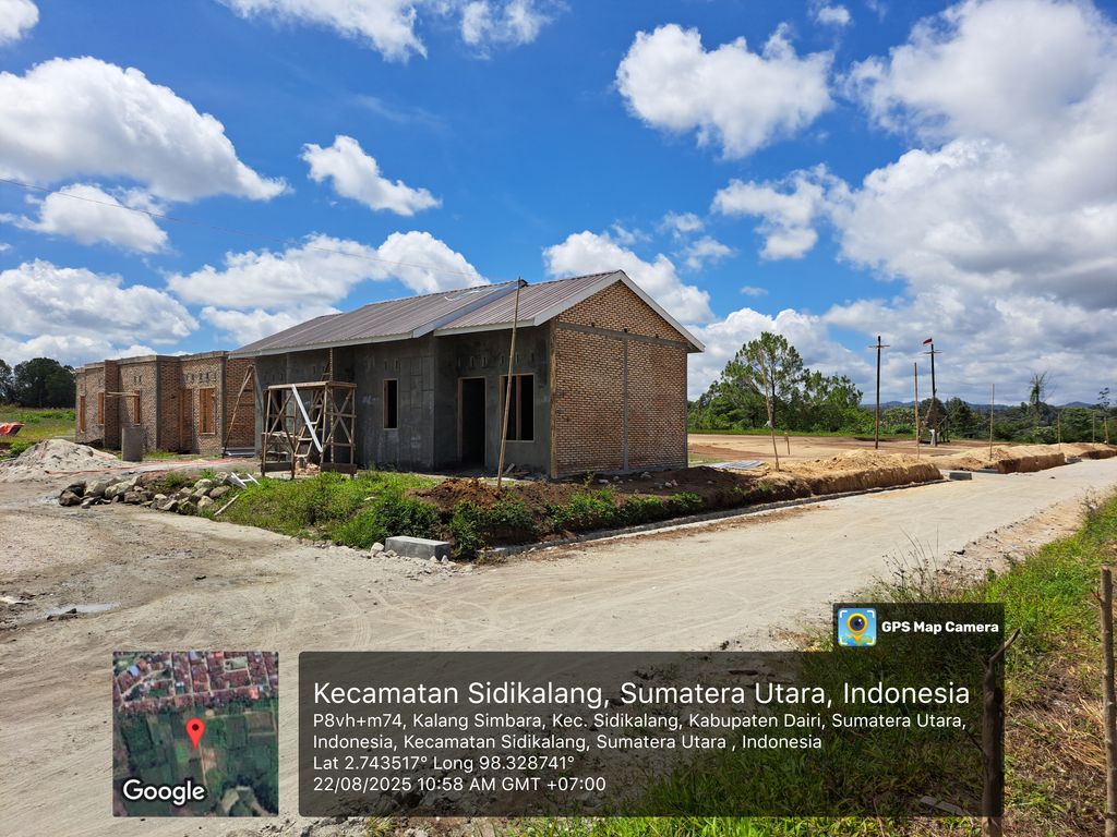 foto posisi tengah perumahan GRAHA SANJOSE KALSIM