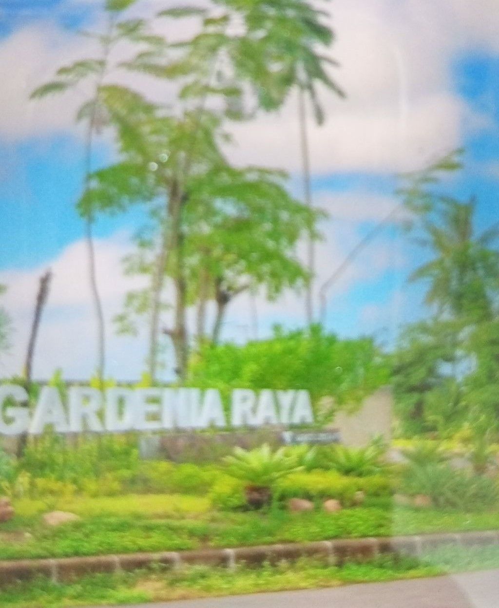 foto gerbang perumahan GARDENIA RAYA 7
