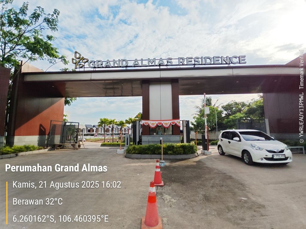 foto gerbang perumahan GRAND ALMAS RESIDENCE (2)