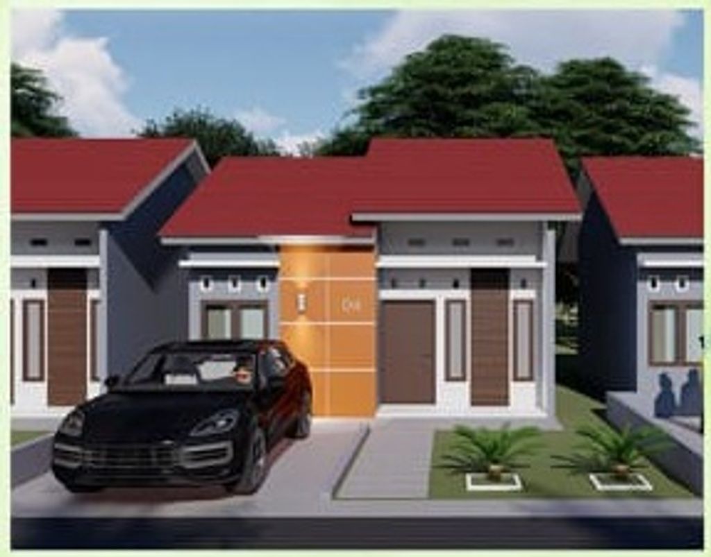foto tampak rumah tipe 36 perumahan PERUMAHAN PARADISE RESIDENCE 9 GANDARIA
