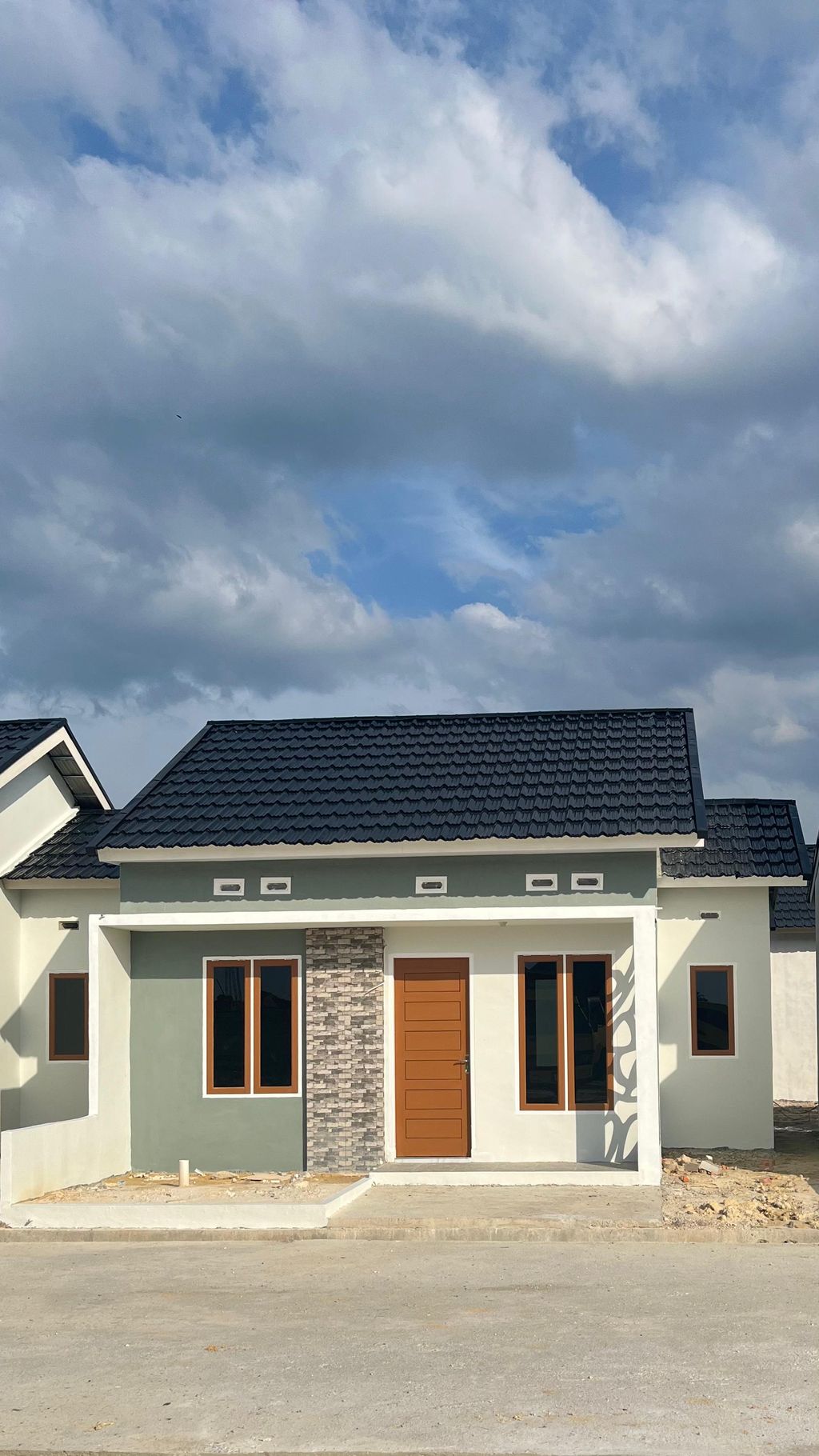 foto tampak rumah tipe 36 perumahan Yahnul residence 10