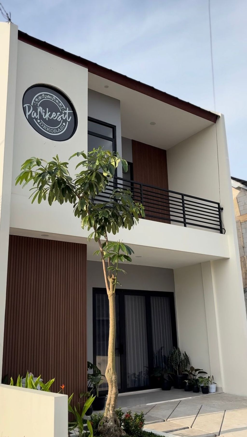 foto tampak rumah tipe Palatya perumahan THE ASTERIA PARKVIEW
