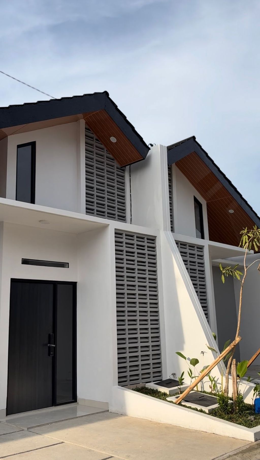 foto tampak rumah tipe luxia perumahan THE ASTERIA PARKVIEW