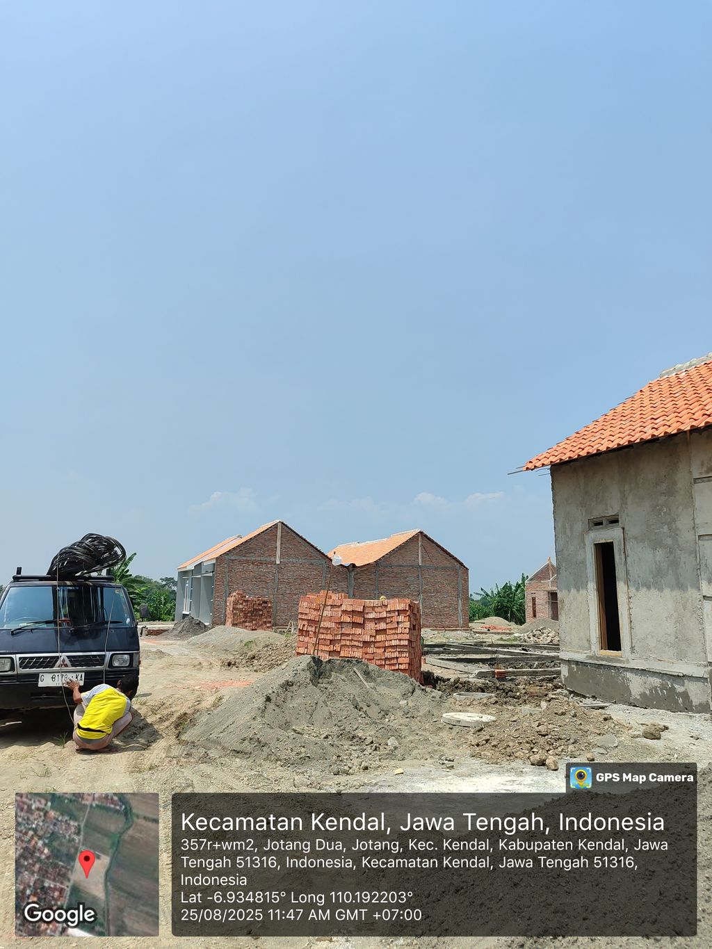 foto posisi tengah perumahan Perum Arfasya 3 Kendal